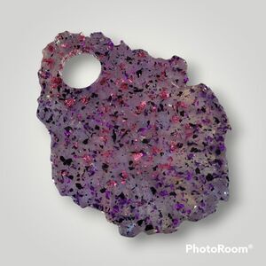 Clear Gold Leaf Tray (Z121)